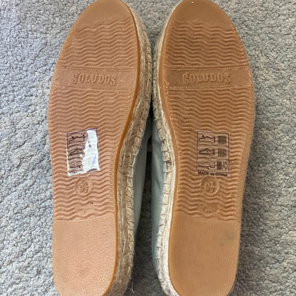 Soludos espadrilles blue, size 9.5 Le Vie en Rosè - Picture 3 of 3